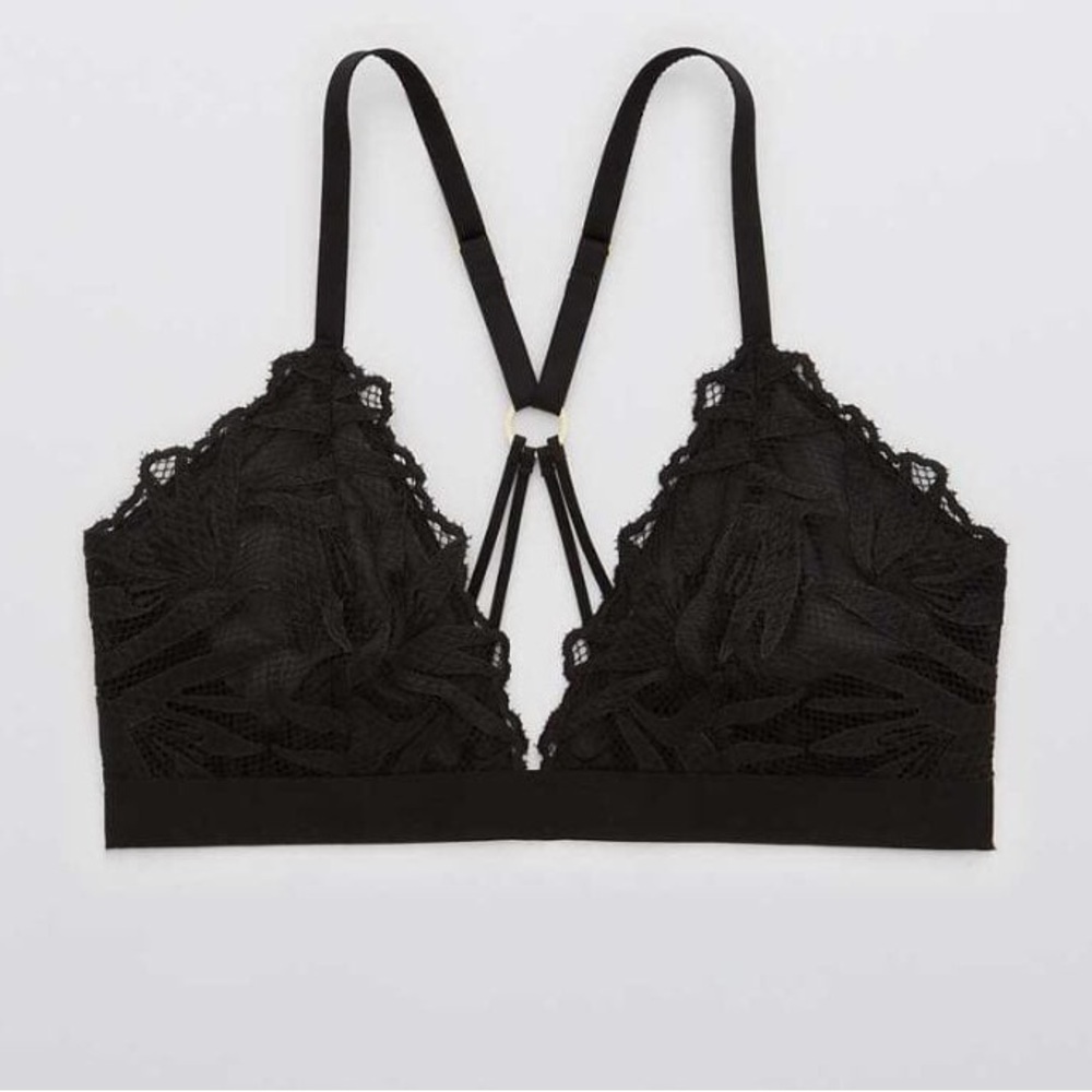 NWT Aerie bralette - black size Large